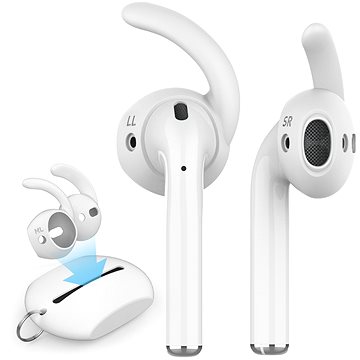 AhaStyle AirPods EarHooks 3 páry bílá