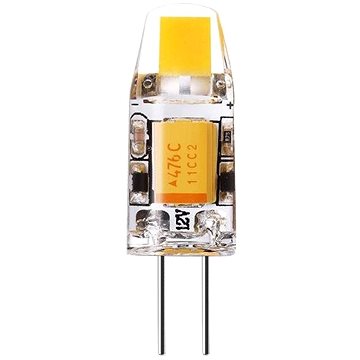 AVIDE Prémiová LED žárovka G4 1,2W 100lm 12V, denní, ÚZKÁ 9,6mm, ekv. 11W, 3 roky