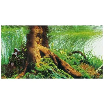 HOBBY Pozadie do akvária samolepiace, predrezané 120 × 50 cm Perlová rieka – Hlboká delta