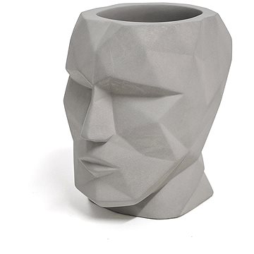 Balvi Head 26778, cement, v.11,5 cm, šedý