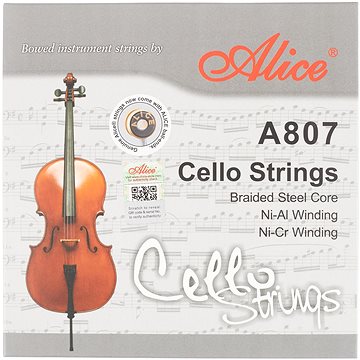 E-shop ALICE A807 Concert Cello String Set