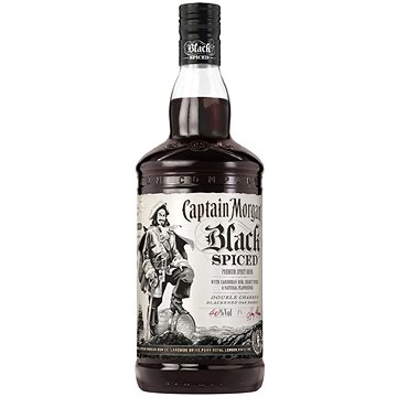 Captain Morgan Black Spiced 1l 40 %