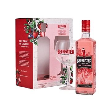 Beefeater Gin Pink 0,7l 40% + 1x sklo GB