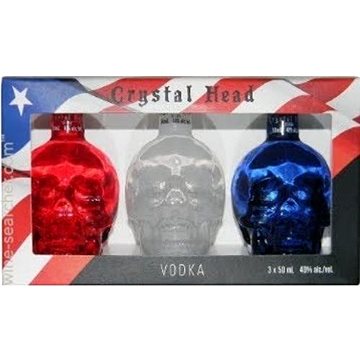 Crystal Head Vodka 3×0,05l 40% degustační sada GB