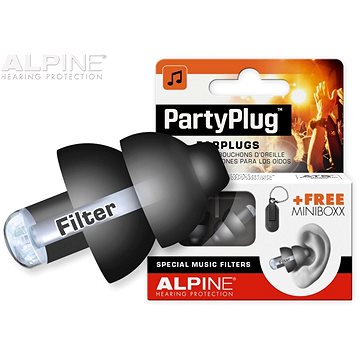E-shop ALPINE PartyPlug Black