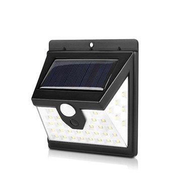 Alum Solární osvětlení 40 LED se senzorem pohybu