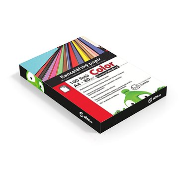 E-shop Alza Color Papier A4 - rot 80g 100 Blatt