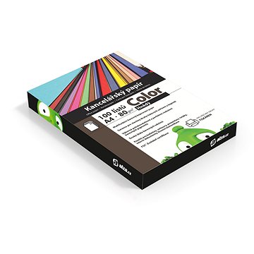 E-shop Alza Color A4 Papier braun 80g 100 Blatt