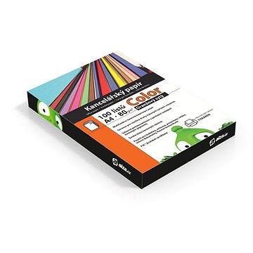 E-shop Alza Color A4 kräftiges Orange 80g 100 Blatt