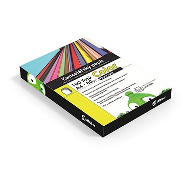 E-shop Alza Color A4 kräftiges Gelb 80g 100 Blatt
