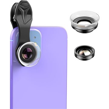 E-shop Apexel 2-in-1 Lens Kit-- 12X/24X Macro Lens