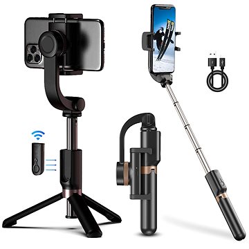 E-shop Apexel Single-Axis Mobile Gimbal Stablizer & Selfie Stick Tripod
