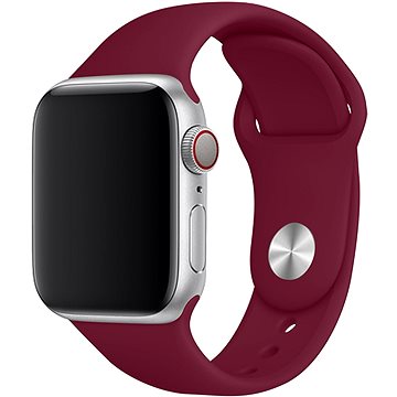E-shop Eternico Essential für Apple Watch 42mm / 44mm / 45mm atlas red größe S-M