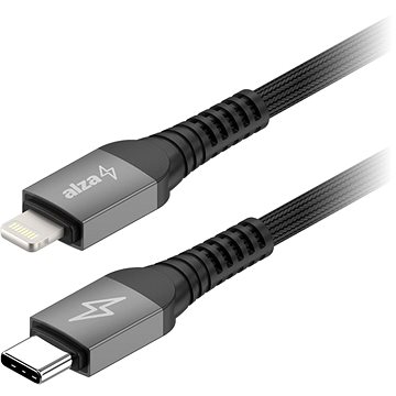 E-shop AlzaPower AluCore USB-C to Lightning (C94) Ultra Durable 1m dunkegrau