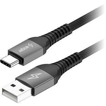 E-shop AlzaPower AluCore USB-A to USB-C 2.0 Ultra Durable 1m dunkelgrau