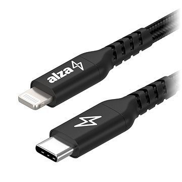 E-shop AlzaPower AluCore USB-C auf Lightning MFi - 1 m - schwarz