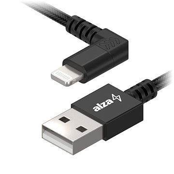 E-shop AlzaPower 90Core USB-A to Lightning MFi 1m schwarz