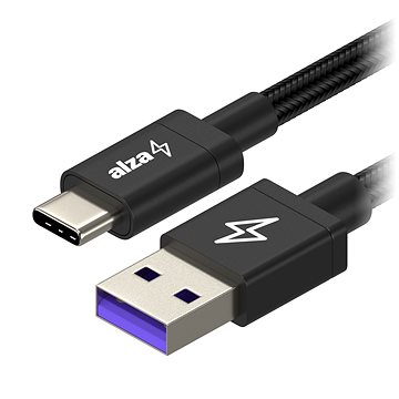 AlzaPower RapidCore Super Charge 5A USB-C 1m černý