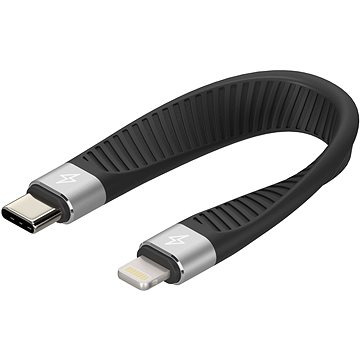 E-shop AlzaPower FlexCore USB-C to Lightning MFi - schwarz