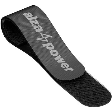 E-shop AlzaPower Wall VelcroStrap+ 10 Stück - schwarz
