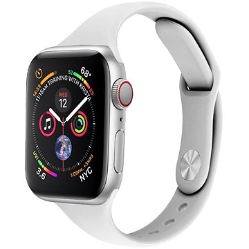 Eternico Essential Thin pro Apple Watch 42mm / 44mm / 45mm / Ultra 49mm cloud white velikost S-M