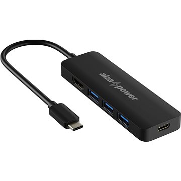 E-shop AlzaPower USB-C Dock Station 5in1 - schwarz