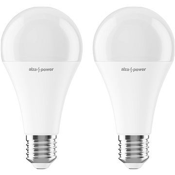 E-shop AlzaPower LED 18-115W, E27, 2700K, 2er-Set