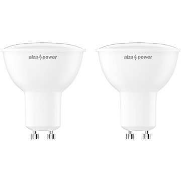 E-shop AlzaPower LED 6-40W, GU10, 2700K, Set 2St