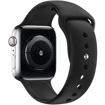 E-shop Eternico Essential für Apple Watch 42mm / 44mm / 45mm solid black größe M-L