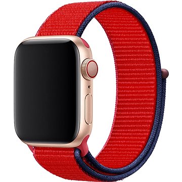 E-shop Eternico Airy für Apple Watch 42mm / 44mm / 45mm Chilly Red and Blue edge
