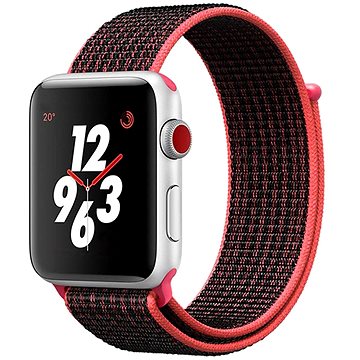 E-shop Eternico Airy für Apple Watch 42mm / 44mm / 45mm Rustic Red and Red edge
