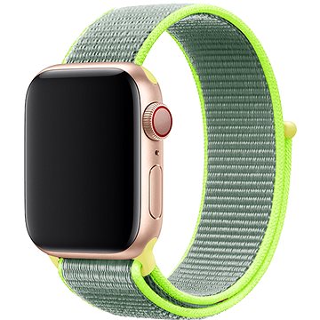 E-shop Eternico Airy für Apple Watch 42mm / 44mm / 45mm Green Gray and Green edge