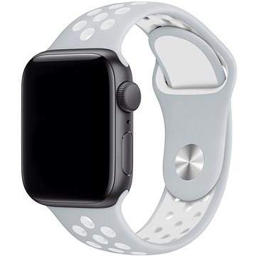 E-shop Eternico Sporty für Apple Watch 38mm / 40mm / 41mm Cloud White and Gray
