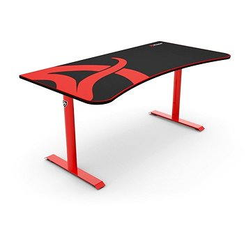 AROZZI Arena Gaming Desk černo/červený