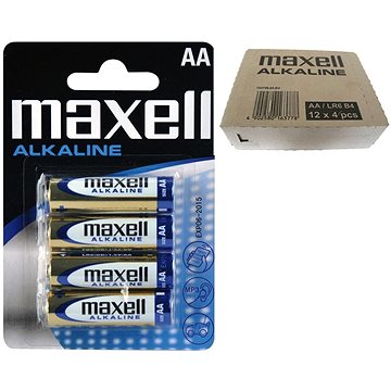 Maxell baterie AA Alkaline - balení 48 ks