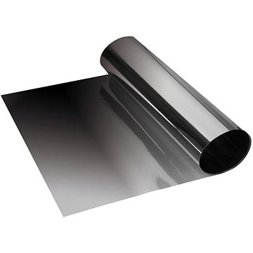 FOLIATEC - metalizovaný, přechodový stínící pruh na přední okno - černý