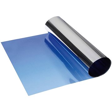 FOLIATEC - metalizovaný, přechodový stínící pruh na přední okno - modrý