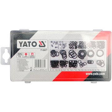 YATO O kroužek gumové těsnící sada 225ks,3x1 - 22x2mm