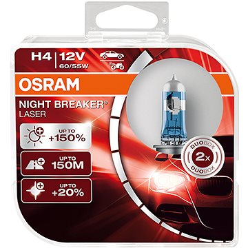 OSRAM H4 Night Breaker Laser Next Generation +150%, 2ks