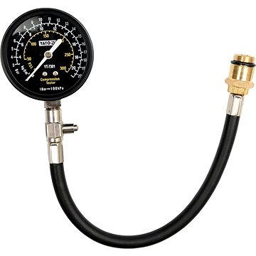YATO Měřící přístroj kompresního tlaku (hadička)