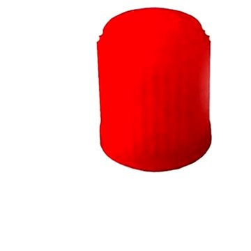 ACI Čepička ventilku GP3a-04 plast, červená (sada 10 ks)