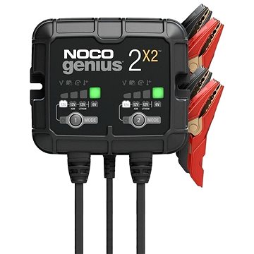 NOCO nabíječka pro nabíjení 2 baterií 2x2, 6/12 V, 2-40 Ah, 2 A