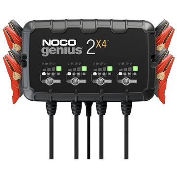 NOCO nabíječka pro nabíjení 4 baterií 2x4, 6/12 V, 2-40 Ah, 2 A