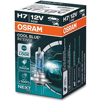 OSRAM H7 Cool Blue Intense Next Generation, 12V, 55W, PX26d, krabička