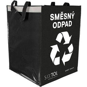 SIXTOL Taška na tříděný odpad SORT EASY MIXED, 30x30x40cm, 36l