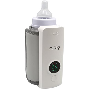 dRio SMART BW6 digitální aku USB ohřívač lahví / ohřívačka mléka pro kojence