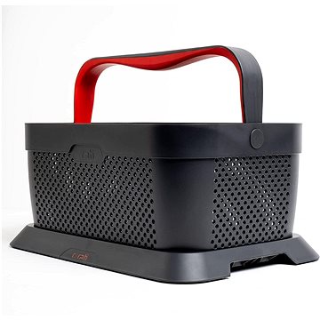 Rati Luxusní nákupní košík do auta, Basket T-Red - červený