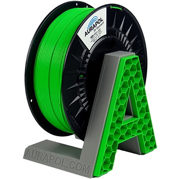 E-shop AURAPOL PLA 3D Filament Gelb Grün 1 kg 1,75 mm