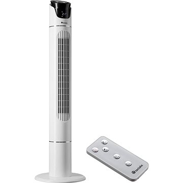 Sloupový ventilátor 110 cm, bílá
