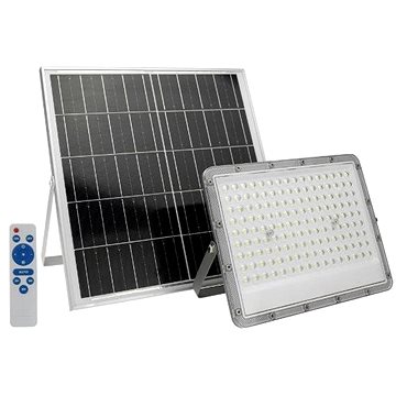 SPECTRUM LED Solární LED s čidlem, 200 W 1800 lm, studená, samostatný panel